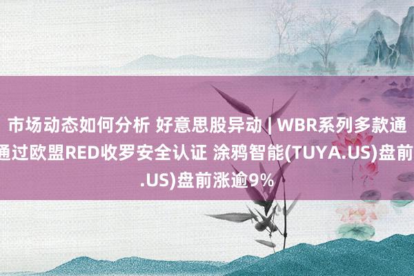 市场动态如何分析 好意思股异动 | WBR系列多款通讯模组通过欧盟RED收罗安全认证 涂鸦智能(TUYA.US)盘前涨逾9%