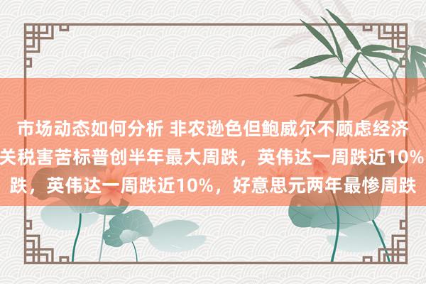 市场动态如何分析 非农逊色但鲍威尔不顾虑经济，好意思股V形回转，关税害苦标普创半年最大周跌，英伟达一周跌近10%，好意思元两年最惨周跌